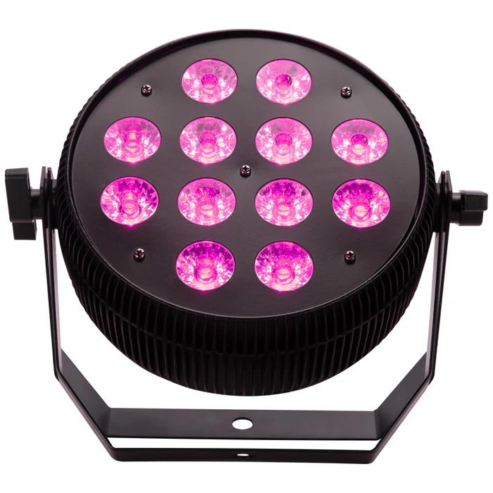 2x Eliminator Lighting LP HEX 12 PLUS with 12 × 18W RGBWA+UV 6-in-1 LEDs + Carry Bag - Image 3