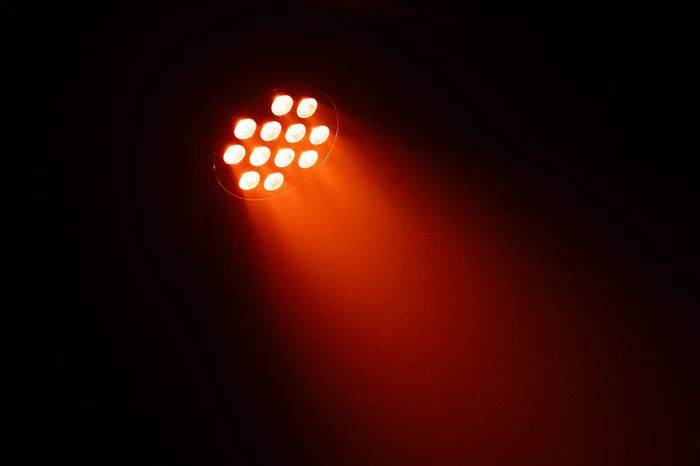 2x Eliminator Lighting LP HEX 12 PLUS with 12 × 18W RGBWA+UV 6-in-1 LEDs + Carry Bag + DMX Cable - Image 7