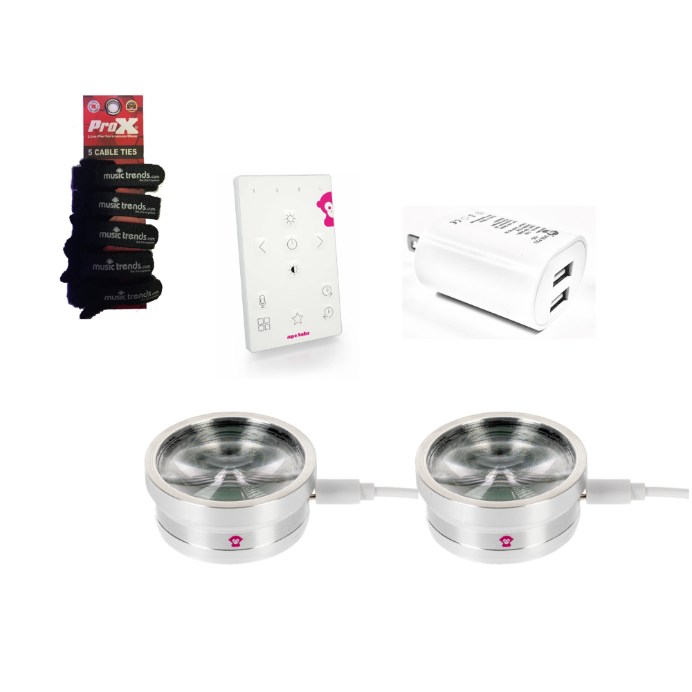 Ape Labs Coin 2.5 Set of 2x Coin 2.5s, 1x Dual USB PSU, 1x Remote