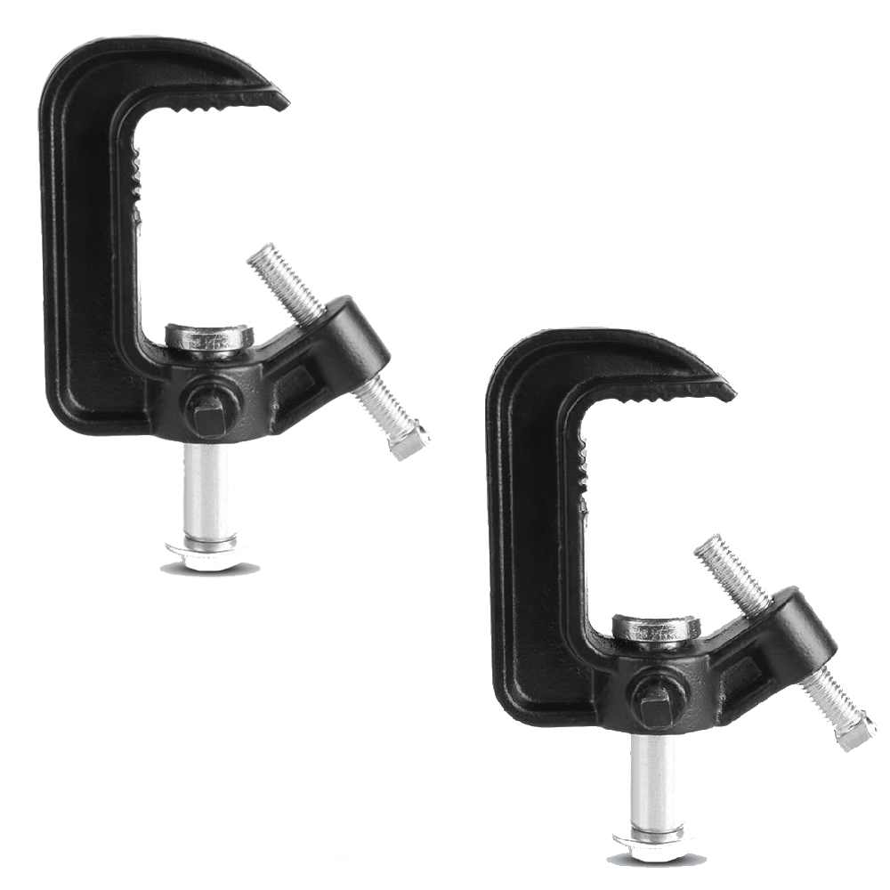 2x CHAUVET DJ CLP-05 Heavy-Duty C-Clamp